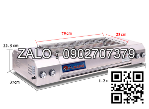 BẾP NƯỚNG BBQ DÙNG GA 4 HỌNG Ak- 104