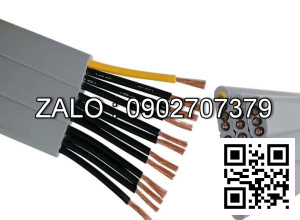 Dây cáp dẹt 4C x 4.0 mm, dùng cấp nguồn điện động lực