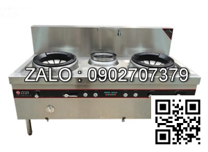 Bếp á Okasu Kiềng Gang 2 họng