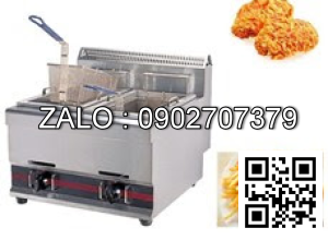 Bếp chiên đôi dùng gas Okasu OKS-WYA772