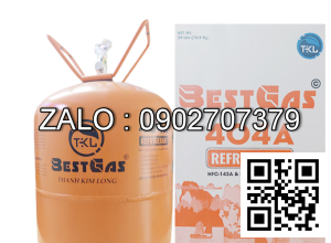 Gas lạnh R404A Bestgas ( bình 10.9 kg )