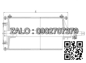Chi tiết đầu đỡ tang cuốn dùng cho dây chuyền Tẩy Rỉ