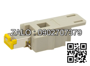 Giắc cắm RJ45/IDC dùng cho máy đo độ dày, Reg Nr 845421, Cat6 Cap Rail Socket RJ45/IDC