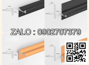 Tay lắp hộp U dày 24mm cắt kính 10mm