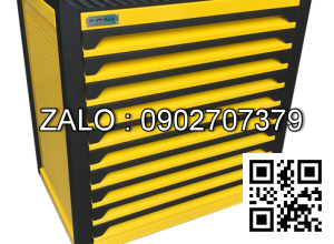 Tủ dụng cụ gia đình 4 ngăn có khóa OKASU F0RD4-Y (Vàng)