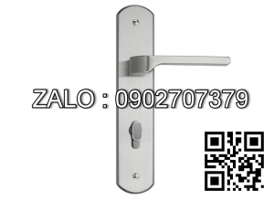 Khóa cửa nẹp Vickini 37917.101 inox mờ ruột chốt