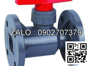 Van bi nhựa mặt bích PVC Ø 110