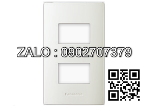 Mặt công tắc dùng cho 2 thiết bị Panasonic WEV68020MW