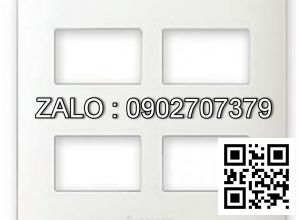 Mặt công tắc dùng cho 4 thiết bị Panasonic WEVH68040