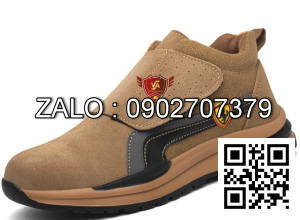 Giày bảo hộ cơ khí VA27 da bò thoáng khí chống đâm xuyên