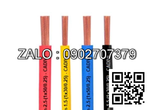 Dây điện bọc nhựa PVC CADIVI 1 lõi VCm-3.5-(1x50/0.25) - 450/750V