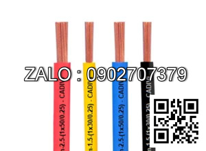 Dây điện bọc nhựa PVC CADIVI 1 lõi VCm-120(19x32/0.5) - 450/750V