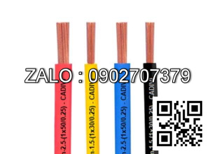 Dây điện bọc nhựa PVC CADIVI 1 lõi VCm-95(19x25/0.5) - 450/750V
