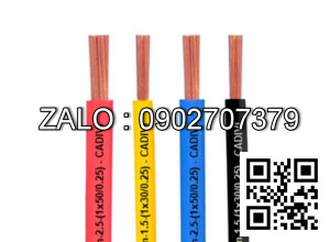 Dây điện bọc nhựa PVC CADIVI 1 lõi VCm-25(7x28/0.4) - 450/750V