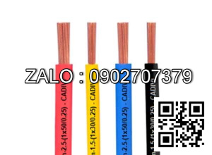 Dây điện bọc nhựa PVC CADIVI 1 lõi VCm-16(7x18/0.4) - 450/750V