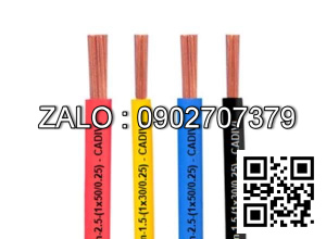 Dây điện bọc nhựa PVC CADIVI 1 lõi VCm-0.75-(1x24/0.2) - 300/500V