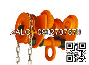 Rùa kéo xích 1ton, 2.5 m hand chainfall - DG1, DAESAN