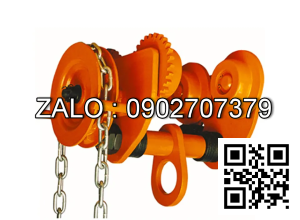 Rùa kéo xích 20ton, 3.5 m hand chainfall - DG20, DAESAN