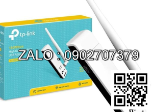 Thu Wireless Usb TPLink 722 Có Anten Chính Hãng
