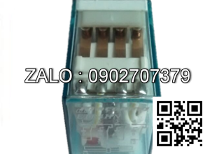 Relay ETR4HN 24VDC/5A, 8 chan ngang