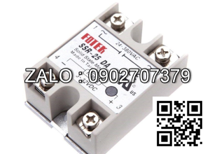 Solid relay 16A,24vdc Type:SSR-F-25DA