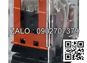 Relay trung gian 14 chan coil 24VDC Detail : -Relay trung gian 14 chan dep, ngang, coil 24VDC, tiep diem 250VAC/6A, NSX: IDEC