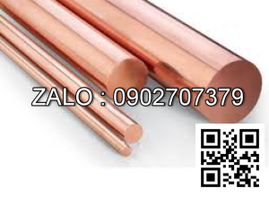 Đồng đỏ dạng phi tròn đặc