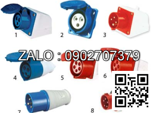 Ổ cắm cố định Himel/Delixi HDSF332IP44