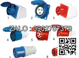 Ổ cắm cố định Himel/Delixi HDSF4125IP67