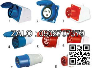 Ổ cắm cố định Himel/Delixi HDSM432IP44