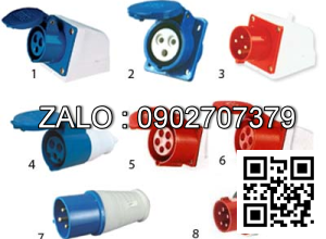 Ổ cắm cố định Himel/Delixi HDSM4125IP67