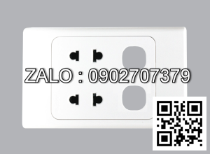 Bộ 2 ổ cắm 2 chấu MPE A20US2XXN