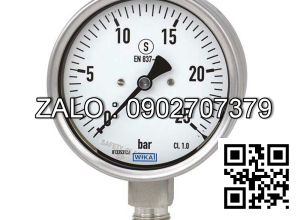 Đồng hồ áp suất Wika từ 0  - 25 bar