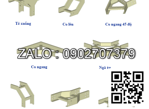 Co xuống thang cáp 300x150mm, 1mm