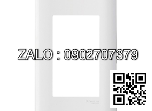 Mặt 3 thiết bị Schneider Zencelo A A8401L_WE_G19 (Màu trắng)