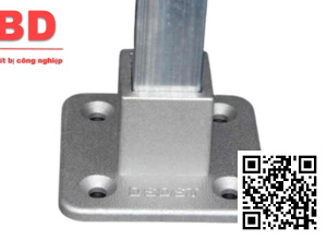 Khớp Nối Sắt Hộp Vuông 25x25mm Không Cần Hàn mặt bích