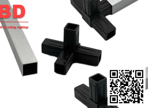 Khớp Nối nhựa thẳng 4 chiều 40x40
