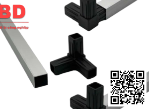 Khớp Nối nhựa góc 3 chiều 40x40