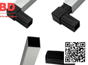 Khớp Nối nhựa góc 2 chiều 40x40