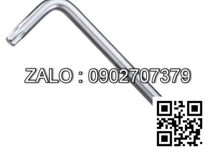 Chìa vặn hoa thị(torx) TOPTUL T50 loại ngắn
Mạ crom AIAS5012