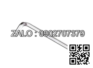 Chìa vặn lục giác thường TOPTUL 9mm loại
dài Mạ crom AGAL0917