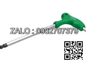 Chìa vặn lục giác bi TOPTUL 7mm cán bọc
nhựa(chữ T) Mạ crom AGCD0720