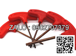 Chìa vặn hoa thị(torx & tamper) TOPTUL T15
cán bọc nhựa Mạ crom AIEA1515