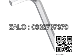 Chìa vặn lục giác thường TOPTUL 4mm loại
ngắn Mạ crom AGAS0407