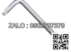 Chìa vặn hoa thị(torx) TOPTUL T60 loại ngắn
Mạ crom AIAS6015