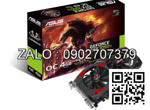 Card Vga ASUS CERBERUS-GTX 1050TI - 4G (2 Fan) Chính Hãng
