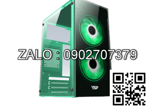 Case VSP V212 Màu Xanh (Hông + Mặt Trước Kính Cường Lực, Fan Đuôi 8cm)