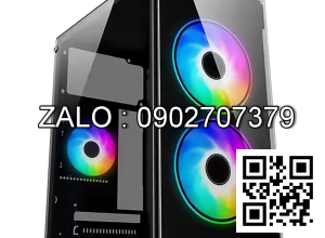 Case VSP V212 Màu Đen (Hông + Mặt Trước Kính Cường Lực, Fan Đuôi 8cm)