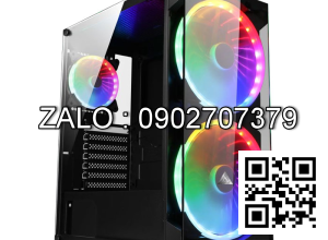 Case FA-405 Gaming Có Sẵn Fan 20cm LED ARGB