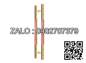 TAY CỬA KÍNH – ĐÁ ĐỎ ĐẦU VÀNG